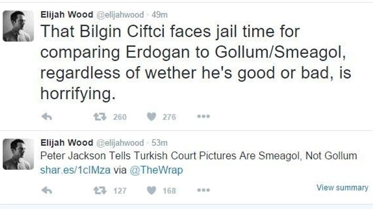 Çiftçi'nin benzetme nedeniyle cezayla karşı karşıya kalması korkunç - Hobbit oyuncusu Wood