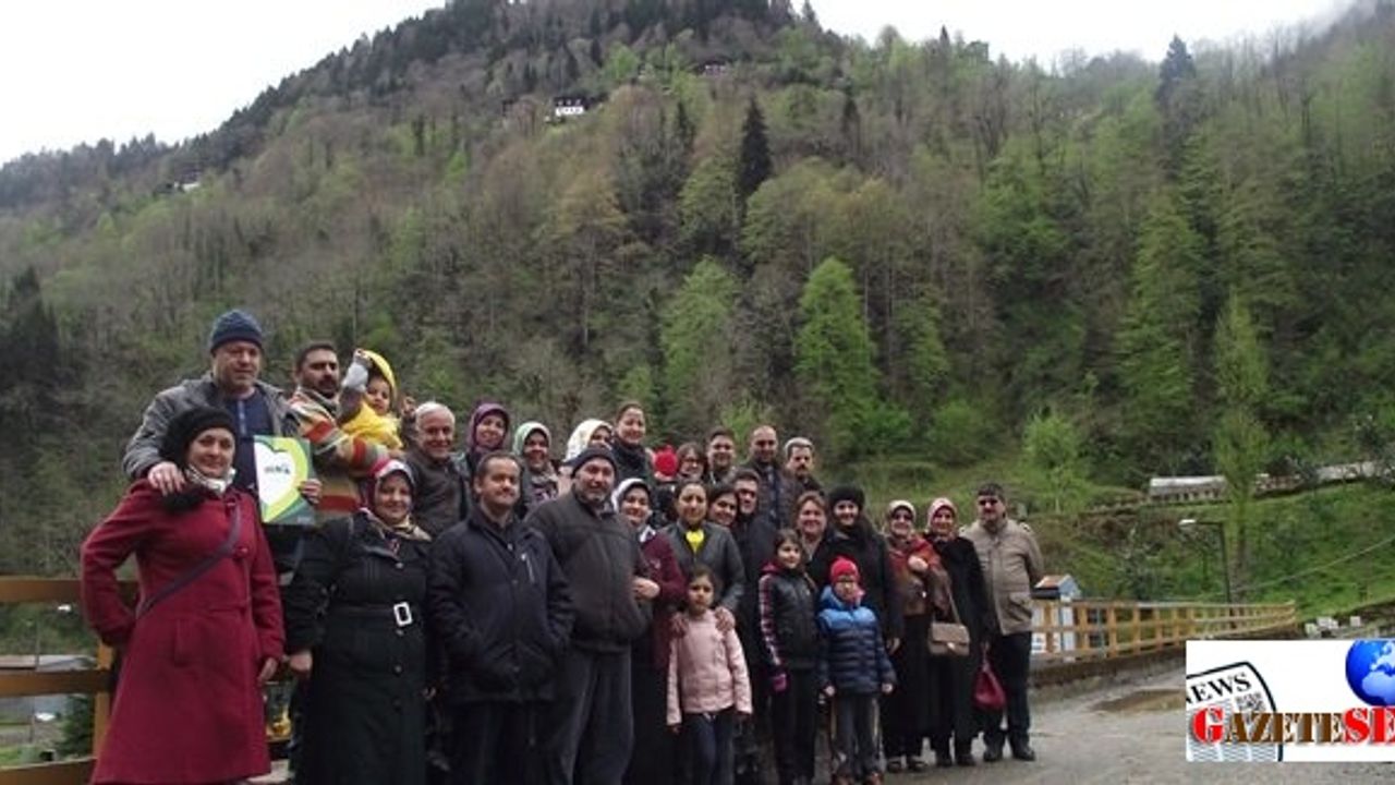 Bulancak Anadolu İmam Hatip Lisesi öğretmenleri hafta sonu Ayder yaylasına gezi düzenledi