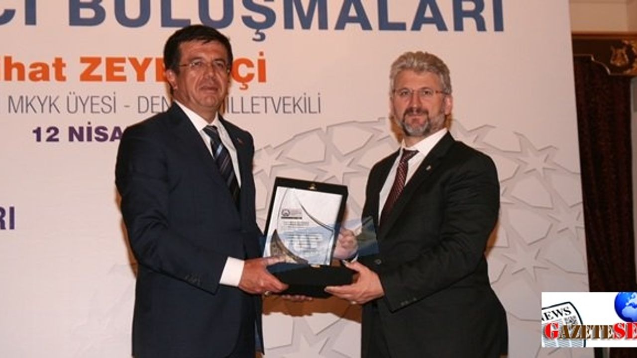 Nihat Zeybekçi Girişimci İşadamları Vakfının konuğu oldu