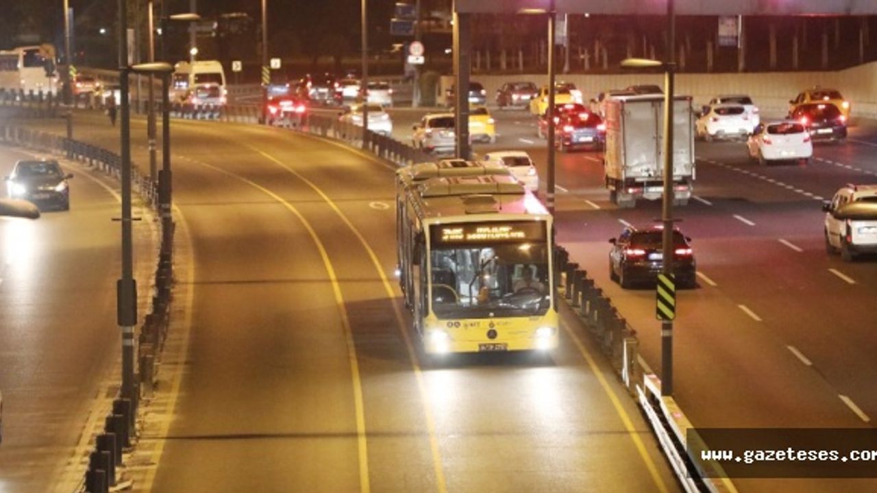 İETT Gece seferleri yeniden başlıyor