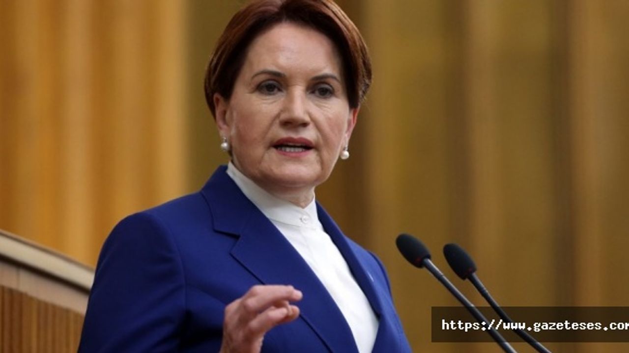 Akşener'den İstiklal Caddesi'ndeki patlamayI kınayan açıklama