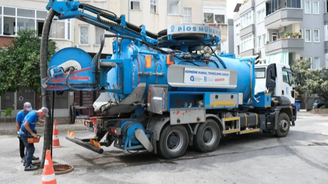 Alanya’da robot kameralı temizlik atağı