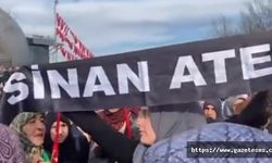 Erdoğan'ın mitinginde 'Sinan Ateş' pankartları indirildi! Gerginlik yaşandı