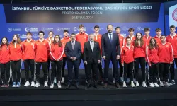 İstanbul'da TBF Basketbol Spor Lisesi için protokol