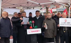 Saadet Partisi Bursa'dan 'Asgari ücret' tepkisi!