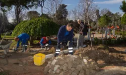 İzmir'de Buca Hasanağa Bahçesi baştan sona yenileniyor