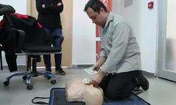 Ankara Keçiören'de 'Afet Müdahale'ye ilk yardım eğitimi