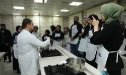 KAYMEK yabancı öğrencilere Kayseri lezzetlerini öğretiyor