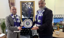 Artvin Hopaspor'dan Kaymakam Arslantürk'e ziyaret