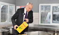 Bursa Mustafakemalpaşa'da tarladan sofraya dayanışma