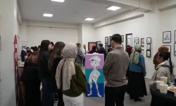 Konya'da Lise Medeniyet Akademileri'nde dönem sonu sergisi