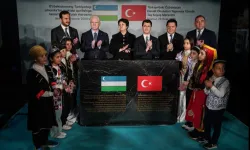 Türkiye'deki Özbekistan Devlet Okulu'nun yapımına yönelik 'Taş Koyuş' merasimi düzenlendi