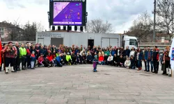 Ankara'da tekerler farkındalık için döndü