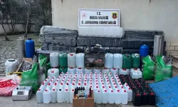 Bursa'da kaçak ve sahte alkol üretim tesisine operasyon
