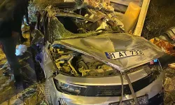 Düzce Akçakoca'da trafik kazası: 2 yaralı