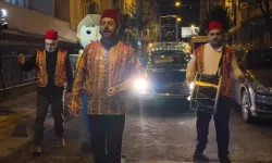 Esenler'de davullu vosvoslar sokaklarda