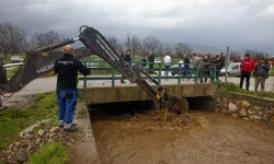 İzmir'de kuvvetli yağışlar sonrasında kırsalda yoğun müdahale