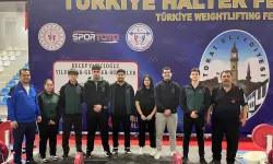 Konya Karatay Belediyespor'dan halterde Türkiye şampiyonluğu