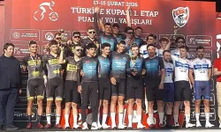 Konyalı bisikletçiler 'Puanlı Yol'da ikinci oldular