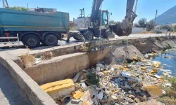 Manisa'da Bozköy Deresi'nde 150 kamyonluk dev temizlik