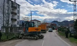 Ordu'da yol çalışmaları hızlandı