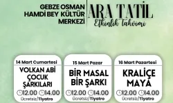 Ara tatil keyfi Gebze'de yaşanacak
