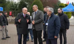 Başkan Özlü bayram arifesinde vatandaşlarla buluştu