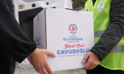 Denizli Büyükşehir'den 25 bin aileye gıda kolisi