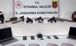 İstanbul'da organize suça 5 tutuklama!