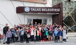 Kayseri Talaslı miniklere Başkan Amca'dan yerel yönetim dersi