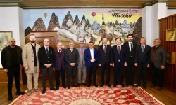 Kırgizistan Büyükelçisi'nden Başkan Arı'ya ziyaret