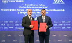 YÖK ve AFAD'dan 'Afete Hazır Üniversite' protokolü