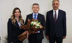 Artvin'de Vali Ergün'den İl Özel İdaresi'ne 'hayırlı olsun' ziyareti