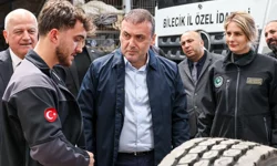 Bilecik'te Vali Sözer ulaşım yatırımlarını yerinde inceledi