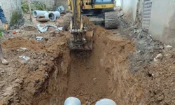 Bursa İznik Müşküle'de altyapı seferberliği... 4 bin 800 metre hat yenileniyor