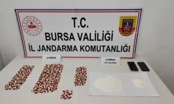 Bursa Yenişehir'de sentetik ecza ele geçirildi