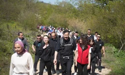 Bursa Yenişehirliler doğa yürüyüşünü sevdi
