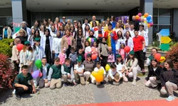 Bursa'da tedavi gören çocuklara 23 Nisan coşkusu