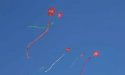 İstanbul Çekmeköy'de gökyüzünde renk cümbüşü