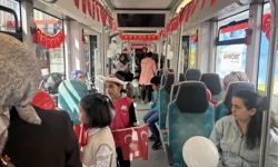 Kayseri Büyükşehir'in 'Çocuk Treni'ne büyük ilgi