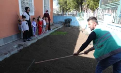 Kayseri Kocasinan'da minik eller toprağa değiyor