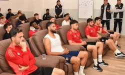 Kayserispor'a moral ziyareti