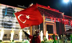 Keçiören'de kupa coşkusu dev ekrandan takip edildi