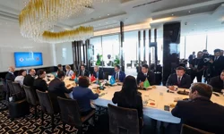 Numan Kurtulmuş, TÜRKPA üyesi mevkidaşlarıyla buluştu