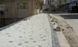 Ordu Kumru'ya modern kaldırım