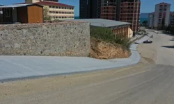 Ordu'da Fatsa Dolunay'a modern kaldırım