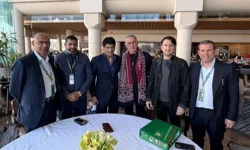 TFF Başkanı Hacıosmanoğlu ve Pakistanlı mevkidaşıyla bir araya geldi