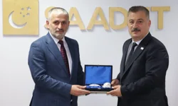Anahtar Parti'den Saadet Partisi'ne ziyaret