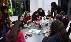 Balıkesir'de çocuklara çevre ve bilim atölyeleri