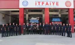 Bursa Büyükşehir İtfaiyesi bayramlaştı